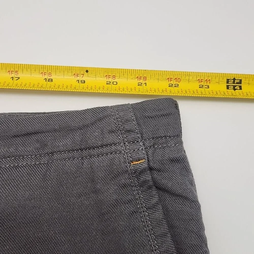 Tommy Bahama Shorts Cotton Cargo Gray Men Sz 42 Flat Front 9.5